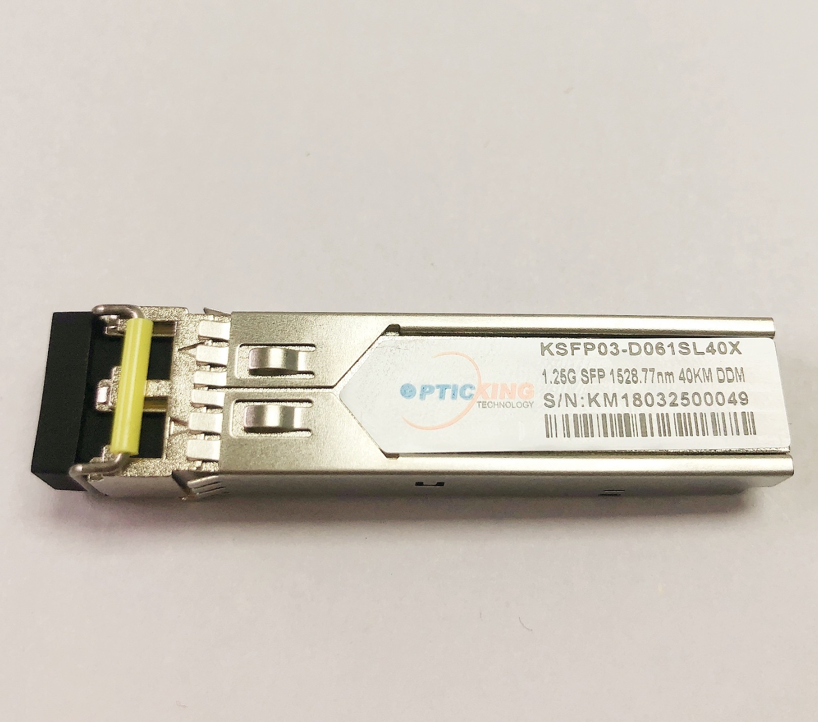 1.25G DWDM 1528.77nm SFP Optical Transceiver Module CE FCC ISO9001
