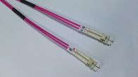 Duplex LC APC MM OM1 OM2 OM3 OM4 Terminator Patchcord Patch Cable Customized White Black Yellow Length