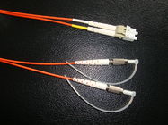 Duplex LC TO DIN OM2 Terminator Fiber Optic Patch Cord Customized Length