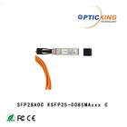 25G SFP28 AOC Optical Cable 70m On OM3 MMF Or 100m On OM4 MMF