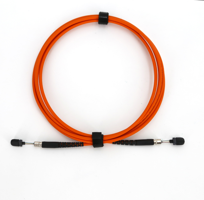 Orange SM MM AOC Optical Cable PVC Fiber Optic Patch Cord