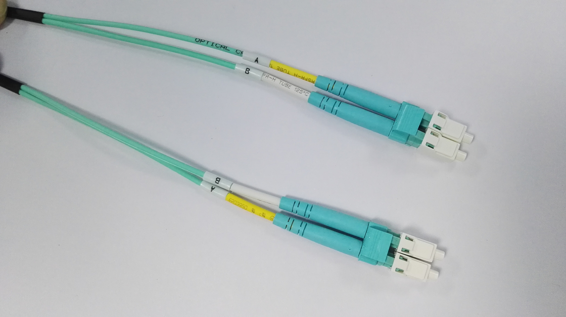 2.0 mm Duplex LC APC Terminator Patchcord Patch Cable Customized White Black Yellow Length