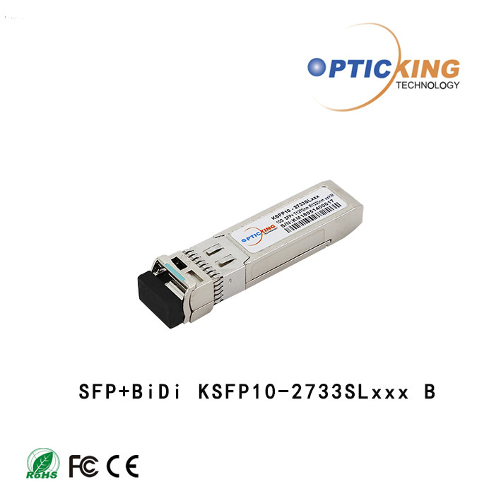 10G Bidi XFP SFP+ Transceiver Module Tx1270nm/Rx1330nm Tx1330nm/Rx1270nm
