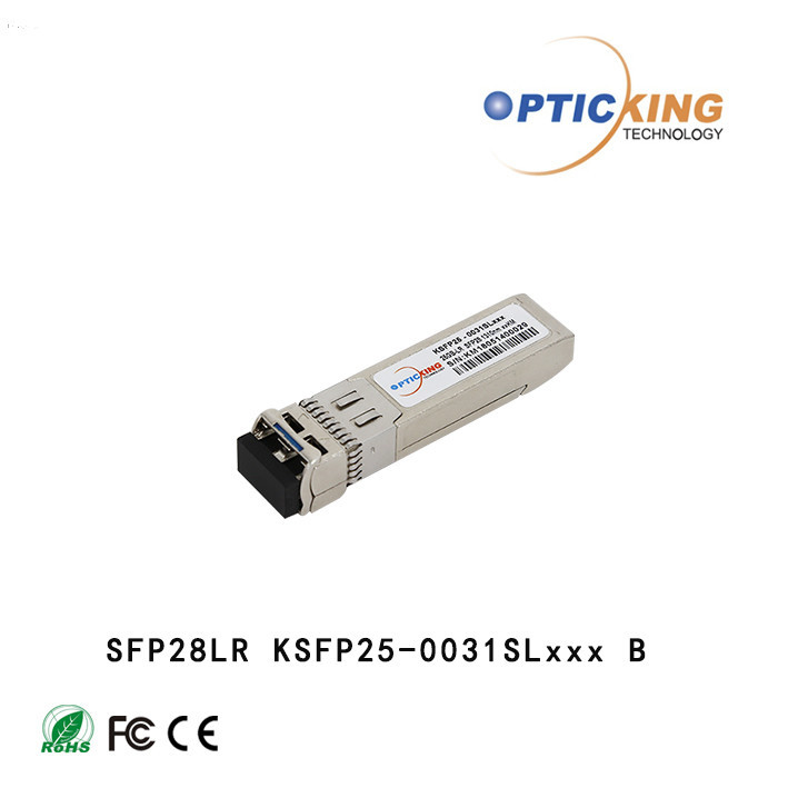 25G SFP28 1310nm 10km Duplex LC Optical Transceiver